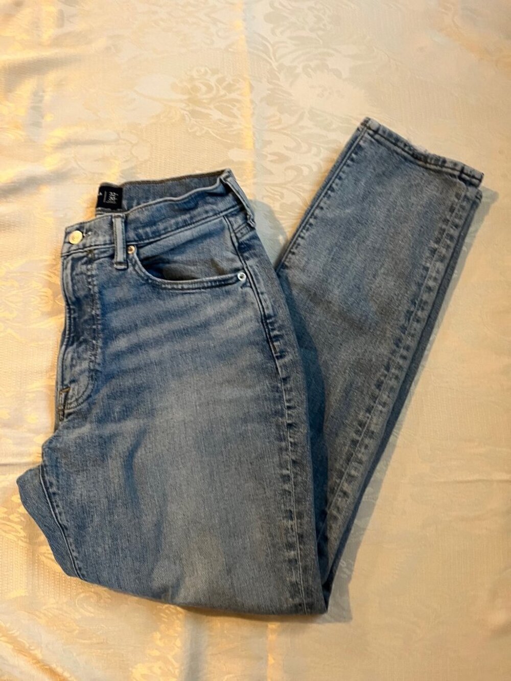 Abercrombie & Fitch Signature Stretch Athletic Slim Jeans Light Wash 32x30